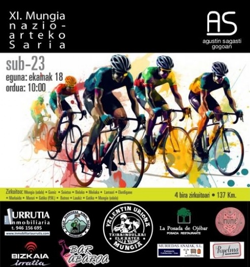 Cartel XI GP Mungia - Memorial Sagasti 2023