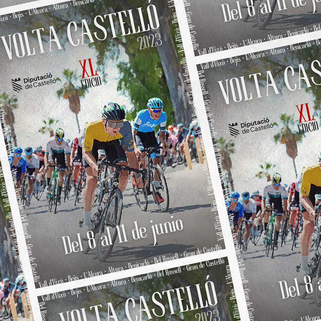 Cartel de la Volta a Castelló 2023