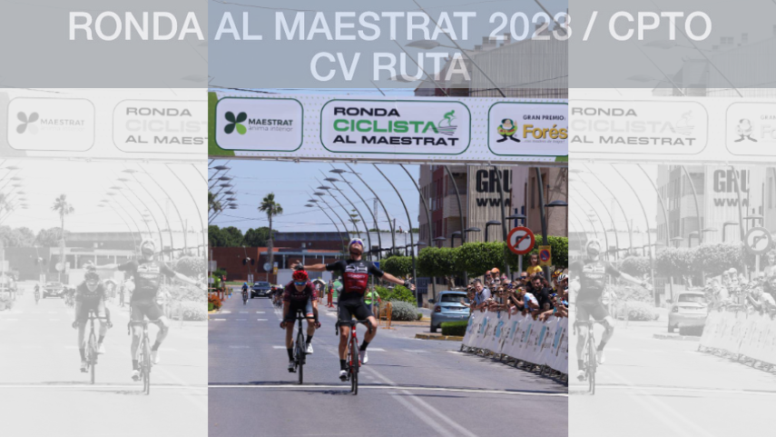 Portada del Campeonato de Valencia élite y sub-23 en la Ronda al Maestrat 2023