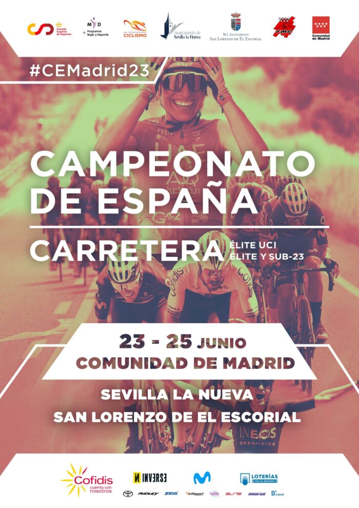Cartel de los Campeonatos de España en Madrid 2023
