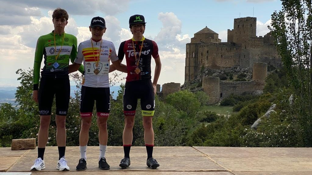 Podium sub-23 Trofeo Vive Guara Campeonato Aragón
