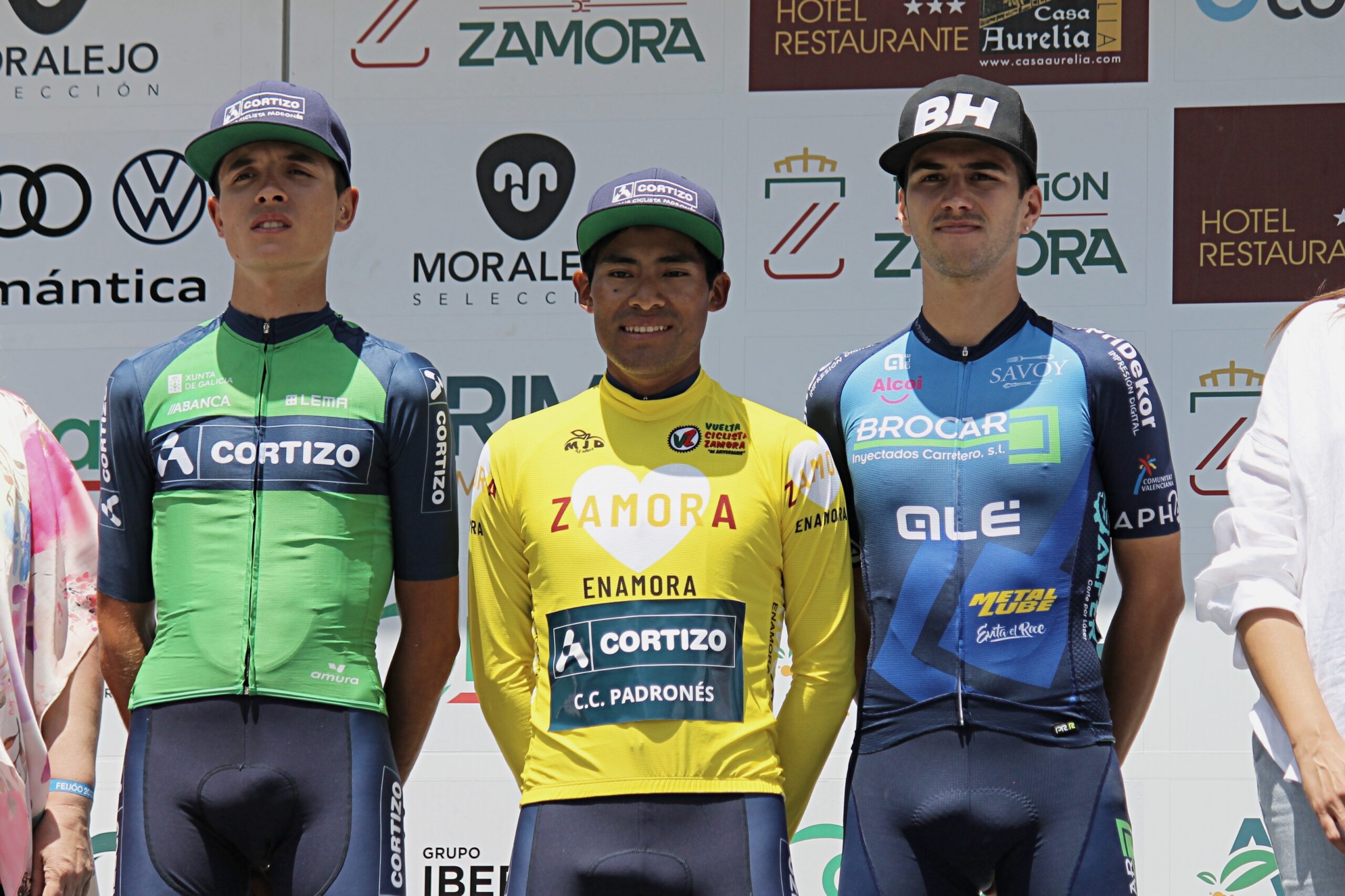 Pódium Vuelta Zamora 2023
