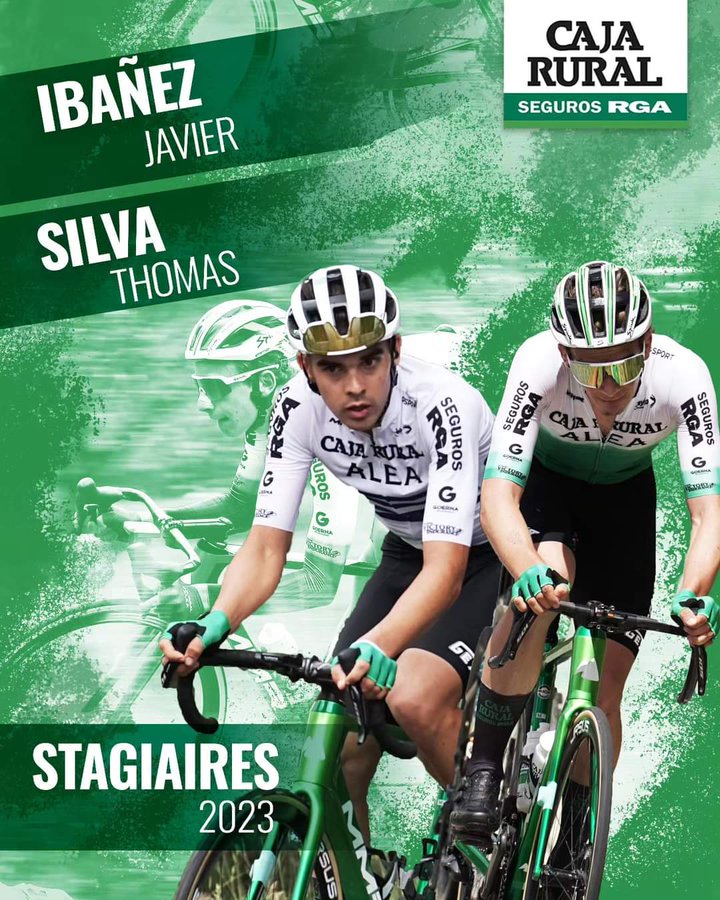 Thomas Silva y Javier Ibáñez serán los dos últimos "stagiaires" de Caja Rural-RGA
