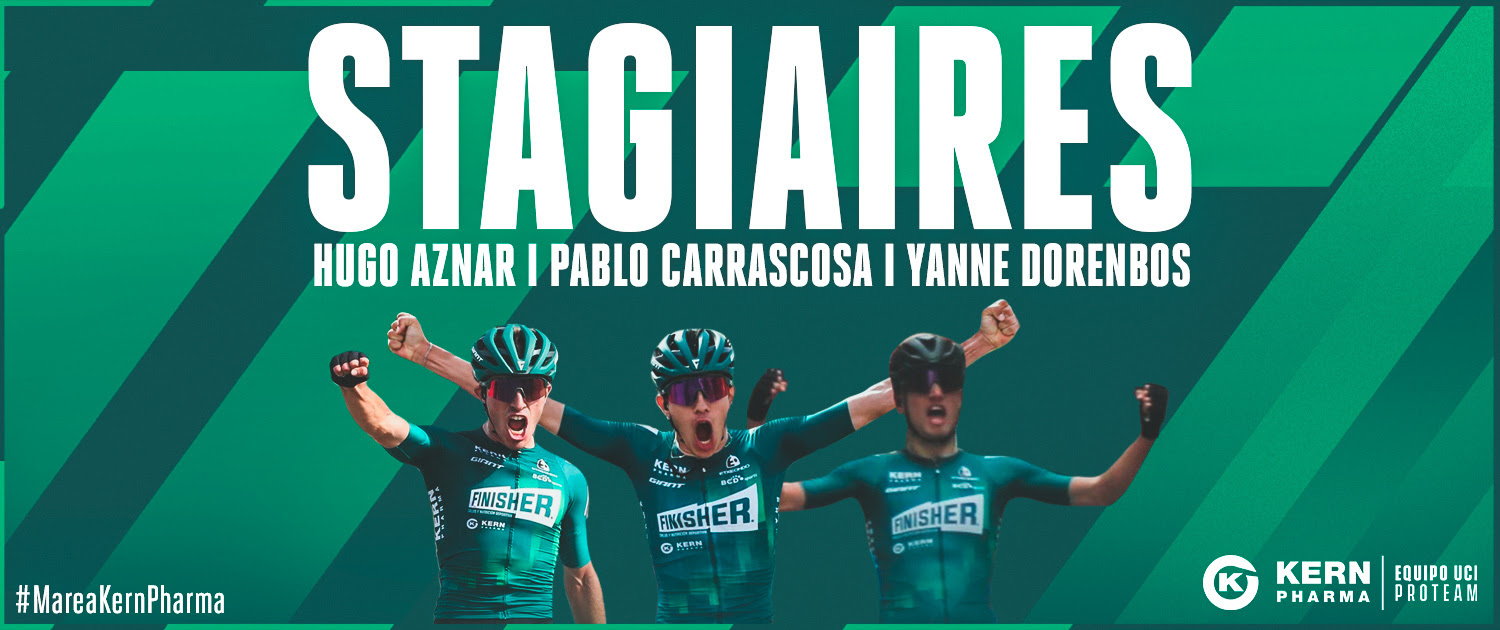 Stagiaire Kern Pharma Pablo Carrascosa Yanne Dorenbos Hugo Aznar