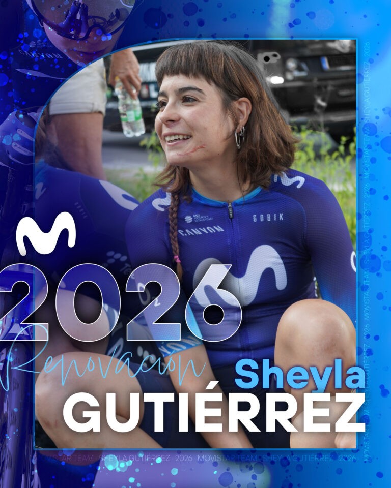 Sheyla Gutiérrez (Movistar Team) renueva hasta 2026