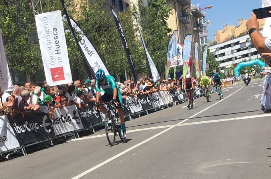 Victoria de Shischkin en el GP San Lorenzo de Huesca