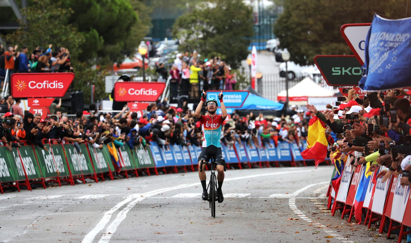 Andreas Kron La vuelta 2023 Lotto Dstny