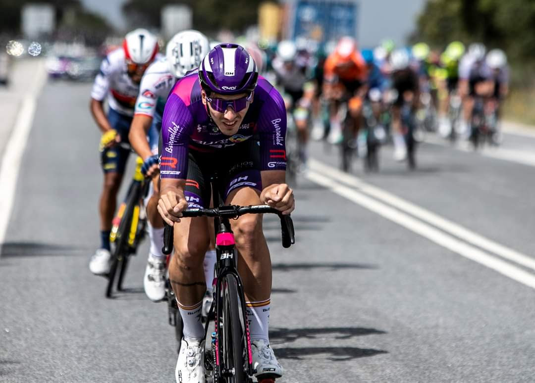 Miguel Ángel Fernández, el hombre rápido del Burgos BH en esta Volta a Portugal