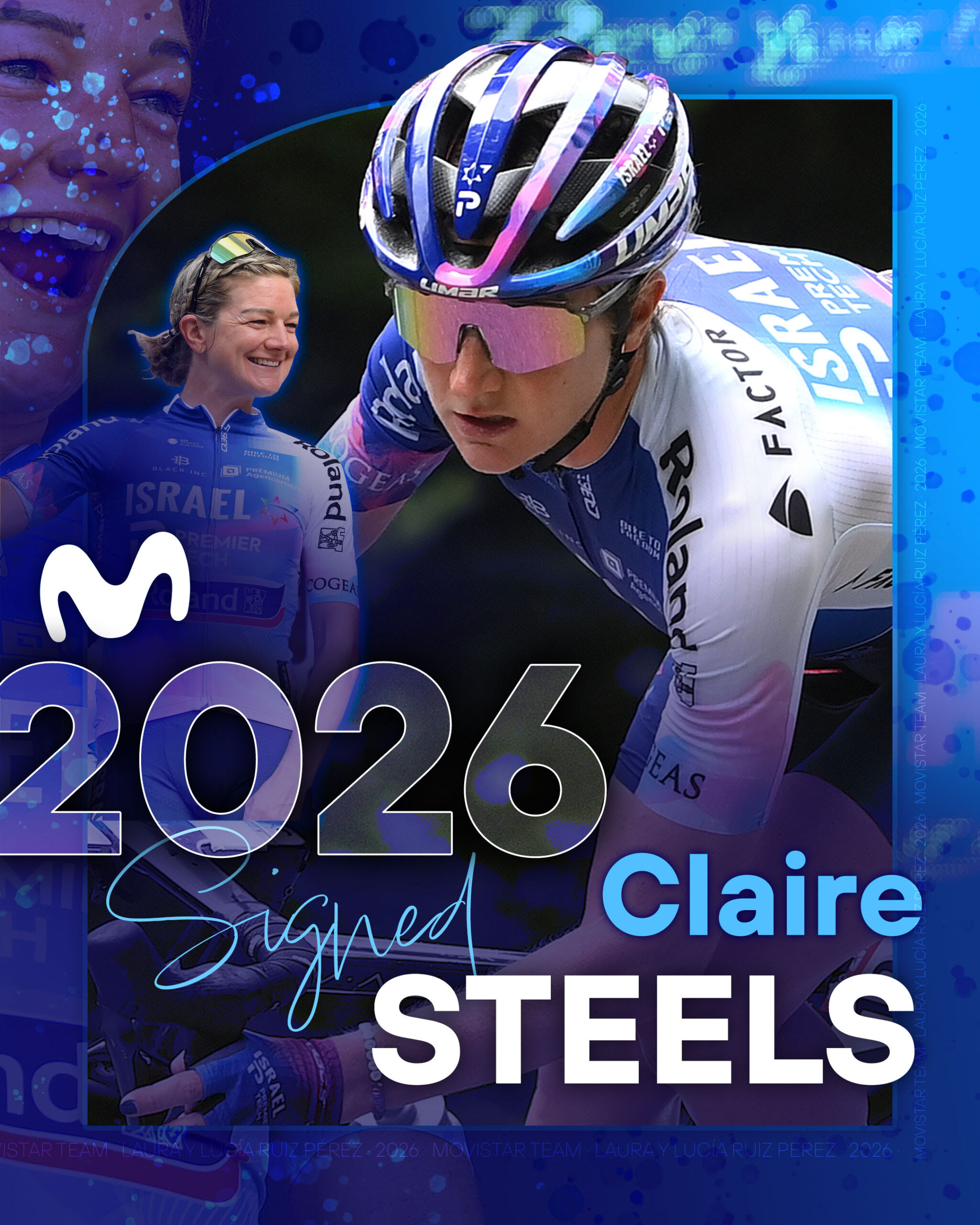 Claire Steels Movistar Team