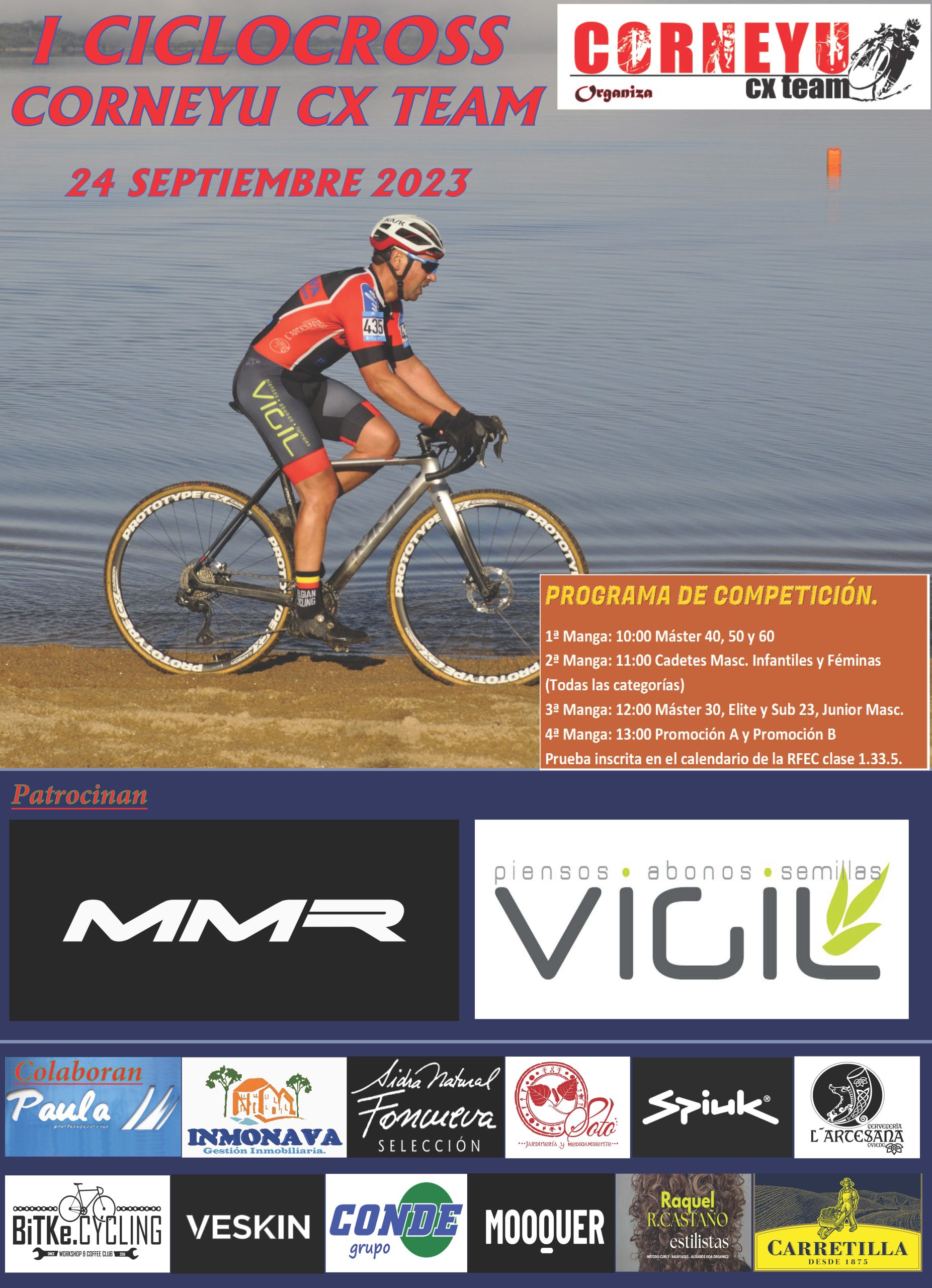 Asturias inaugura la temporada de ciclocrós en España con el I Ciclo-Cross Corneyu CX Team
