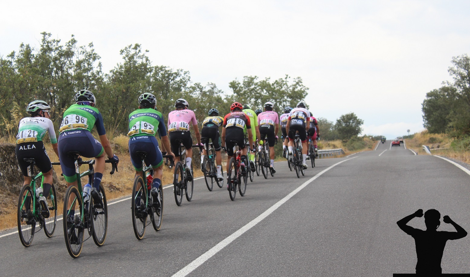 Momento de la Vuelta a Salamanca