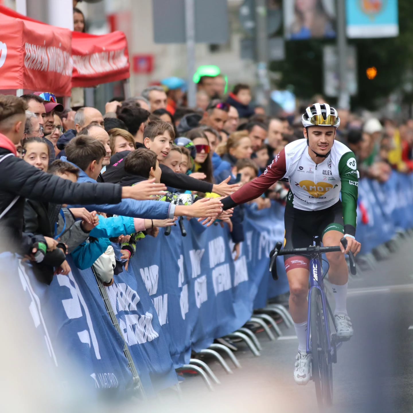 David Domínguez, del Zamora Enamora, en el Madrid Criterium