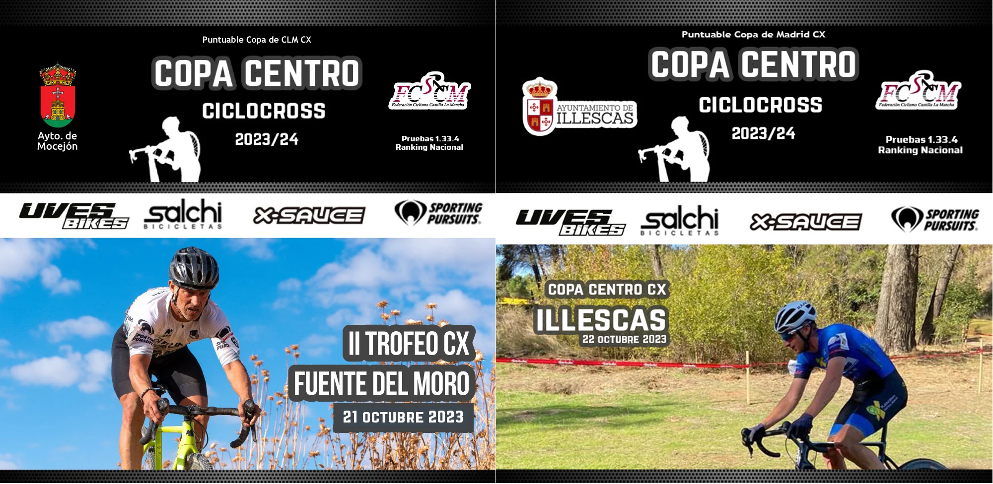 La Copa Centro visita Castilla La Mancha con dos pruebas en Illescas y Mocejón