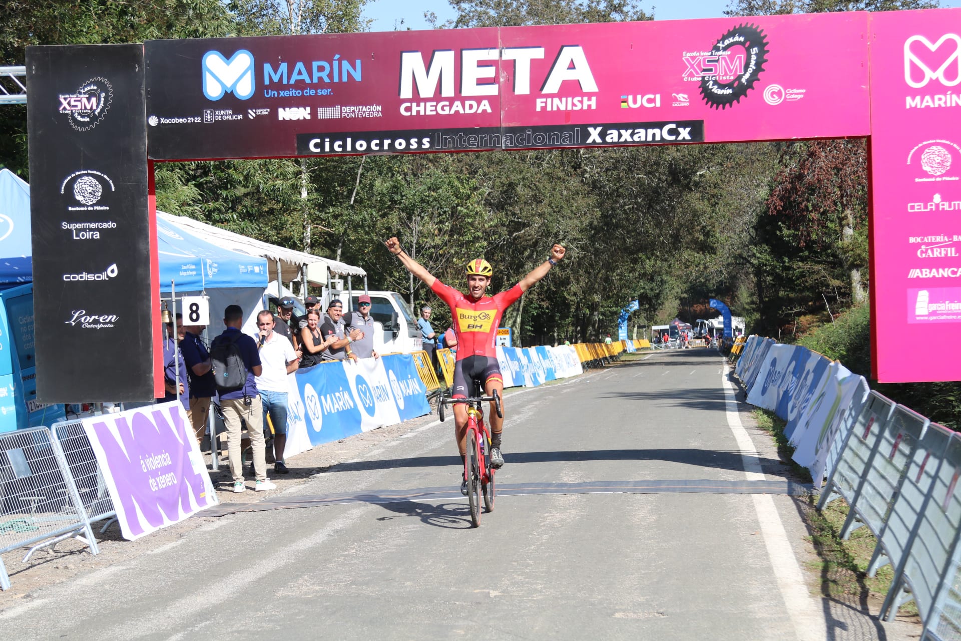 Felipe Orts (Burgos-BH) logró su primera victoria de la temporada en el Xaxan