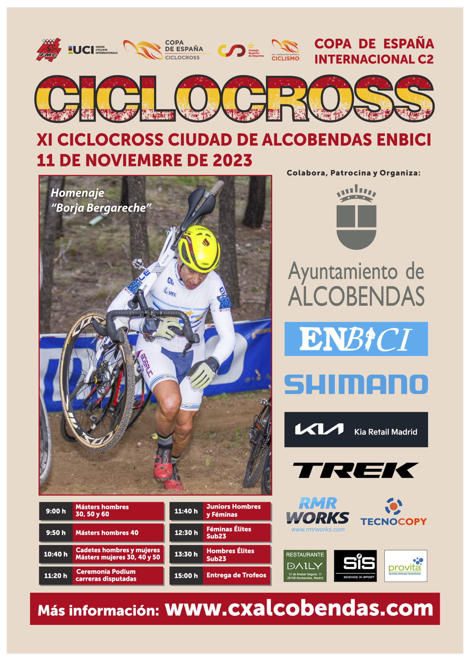 Cartel Ciclocross Ciudad de Alcobendas