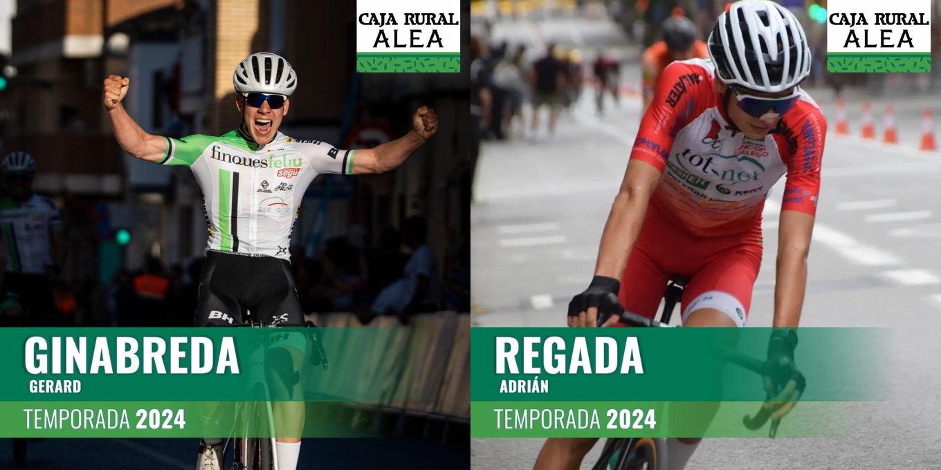 Adria Regada Gerrard Ginabreda Caja Rural ALEA