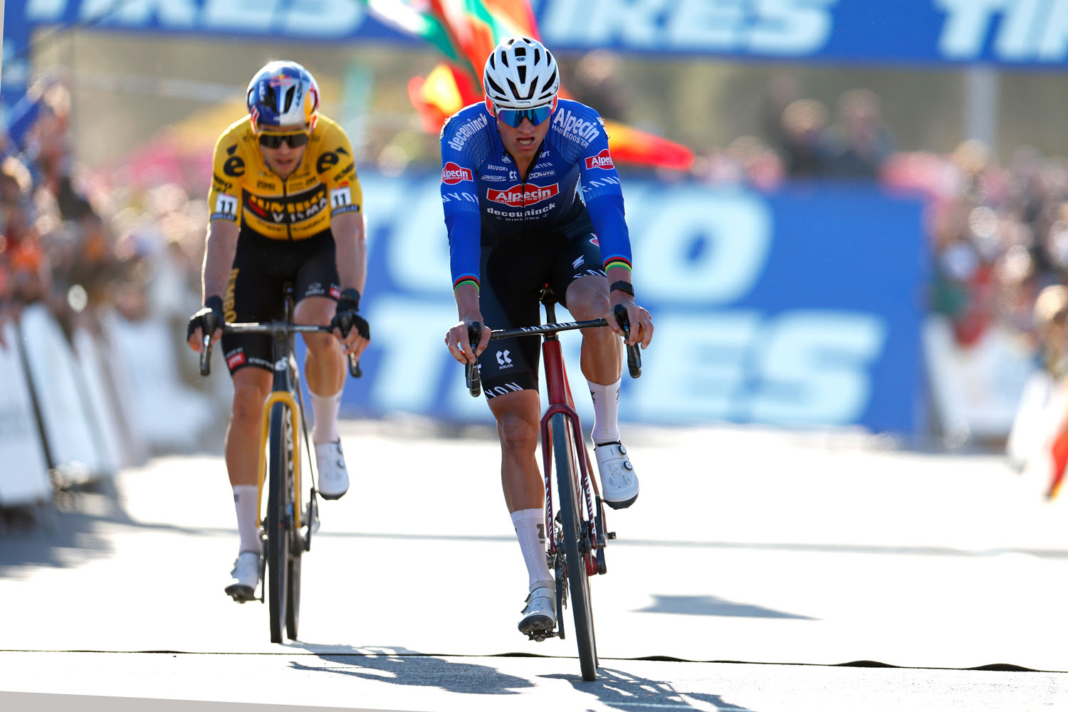 Mathieu Van der Poel Wout van Aert Benidorm CX