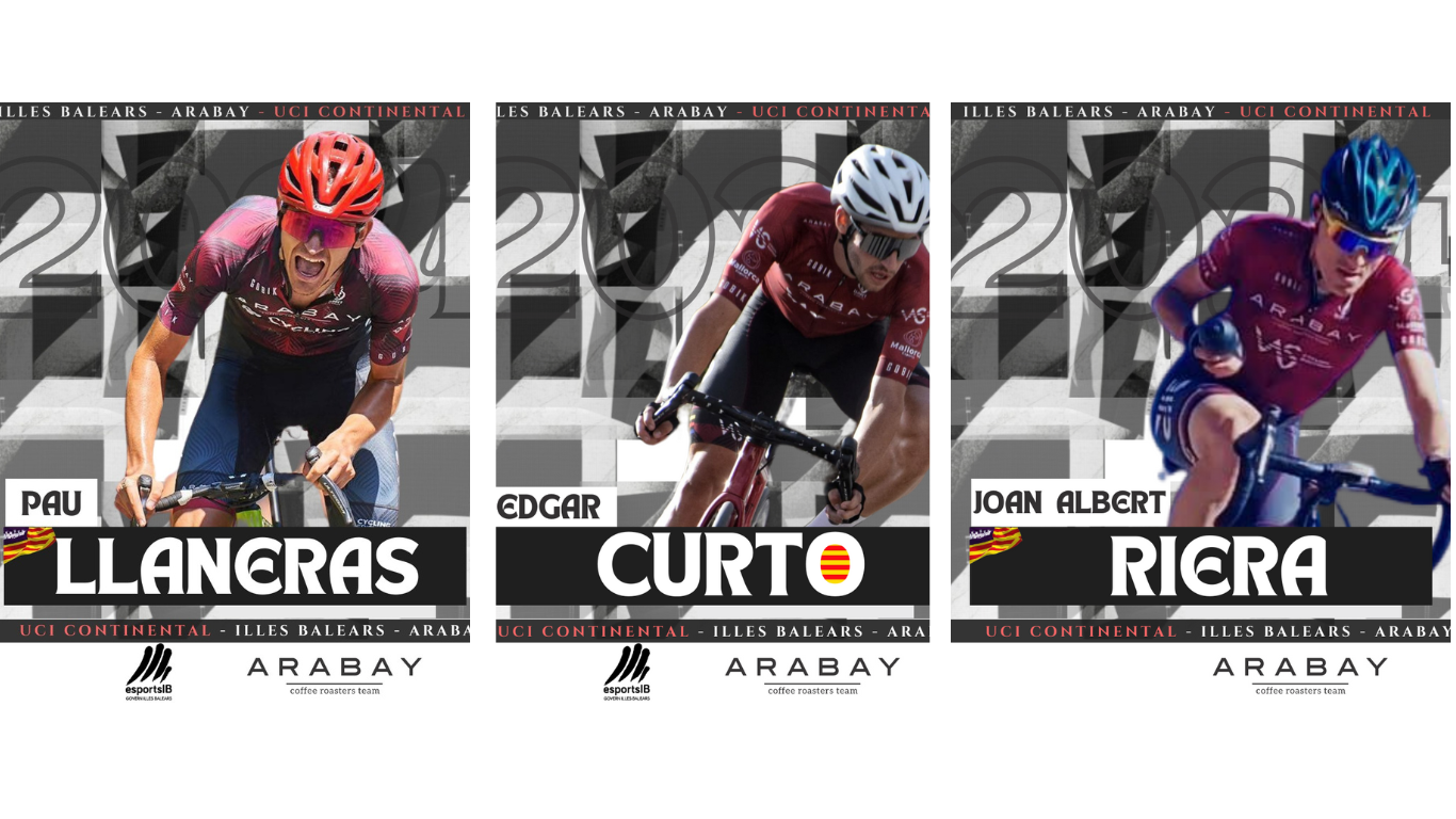 Llaneras, Riera y Curto promocionan a UCI continental en el Illes Balears - Arabay