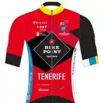 El Tenerife-BikePoint-La Sede Bicycles estrena nuevo maillot Pissei