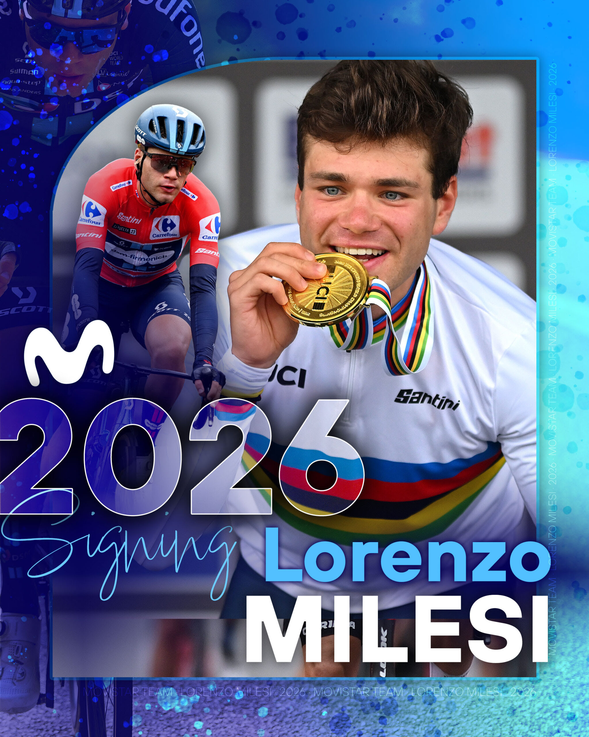 Lorenzo Milesi Movistar Team