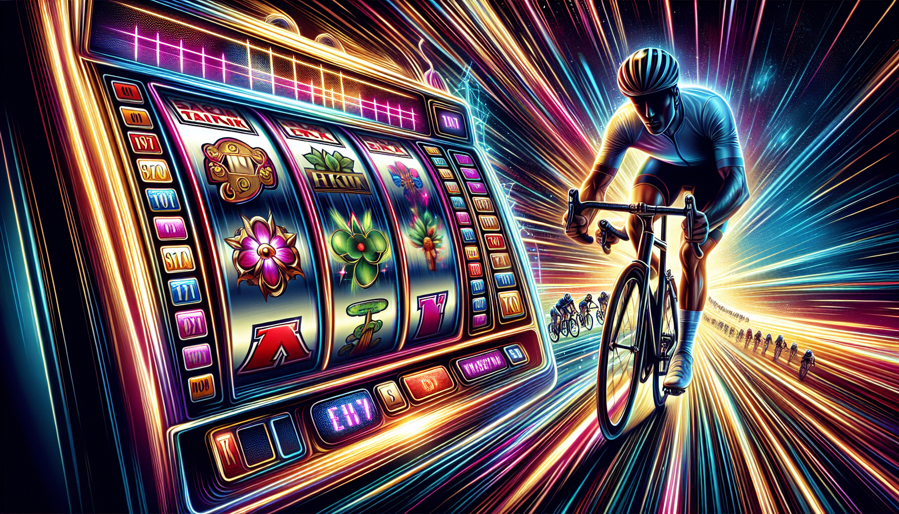 El suspenso compartido de juegos de azar y carreras de ciclismo