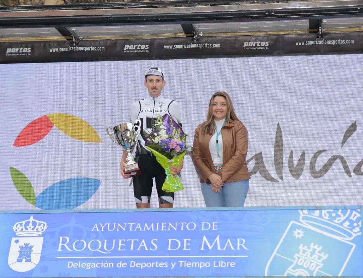 José María García (Illes Balears - Arabay) se impone en los esprines especiales en Almería