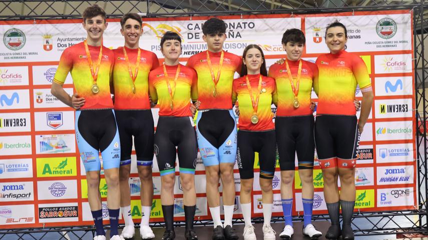 Eukene Larrarte y Francesc Bennassar son los nuevos campeones de España de Omnium Élite