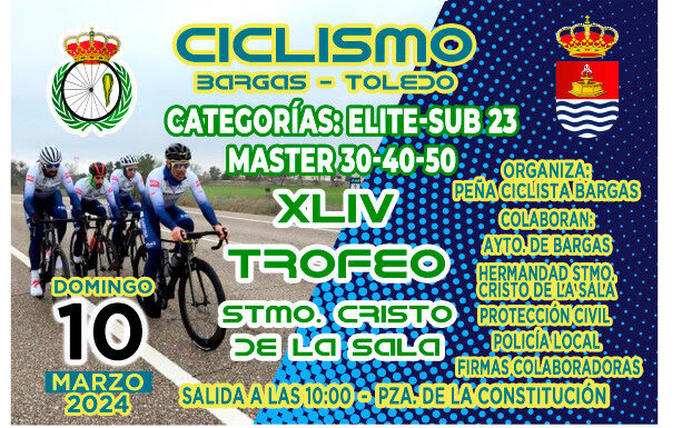 El Trofeo Santísimo Cristo de la Sala acogerá el próximo 10 de marzo una nueva cita en el calendario élite - sub23