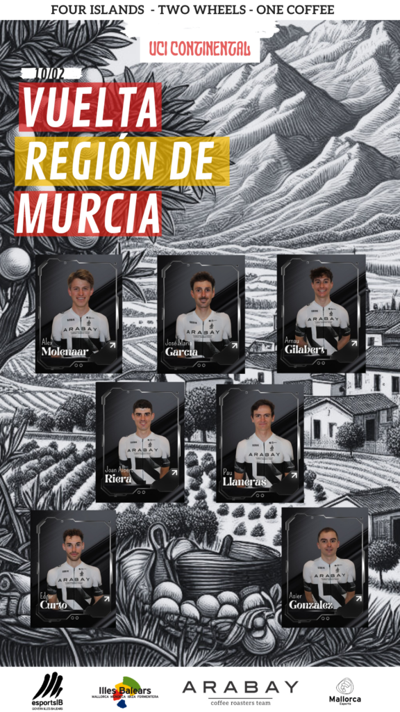 El Pelotón Tríptico de clásicas en el sur para el Illes Balears - Arabay