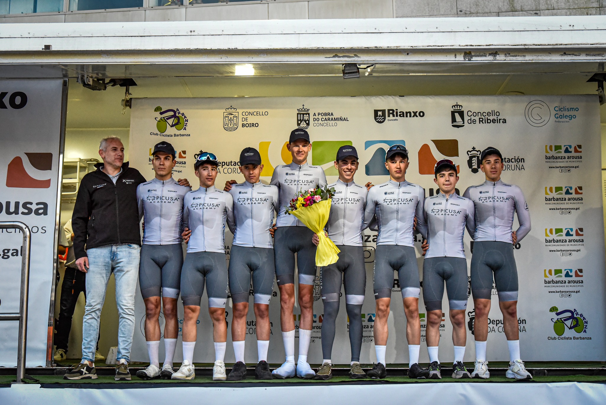 Picusa Academy llega lanzado a su primera vuelta en Portugal