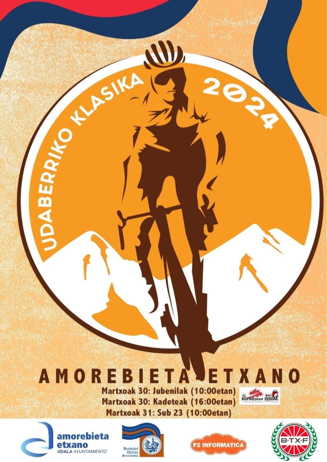 Cartel de la Klasika Primavera de Amorebieta 2024
