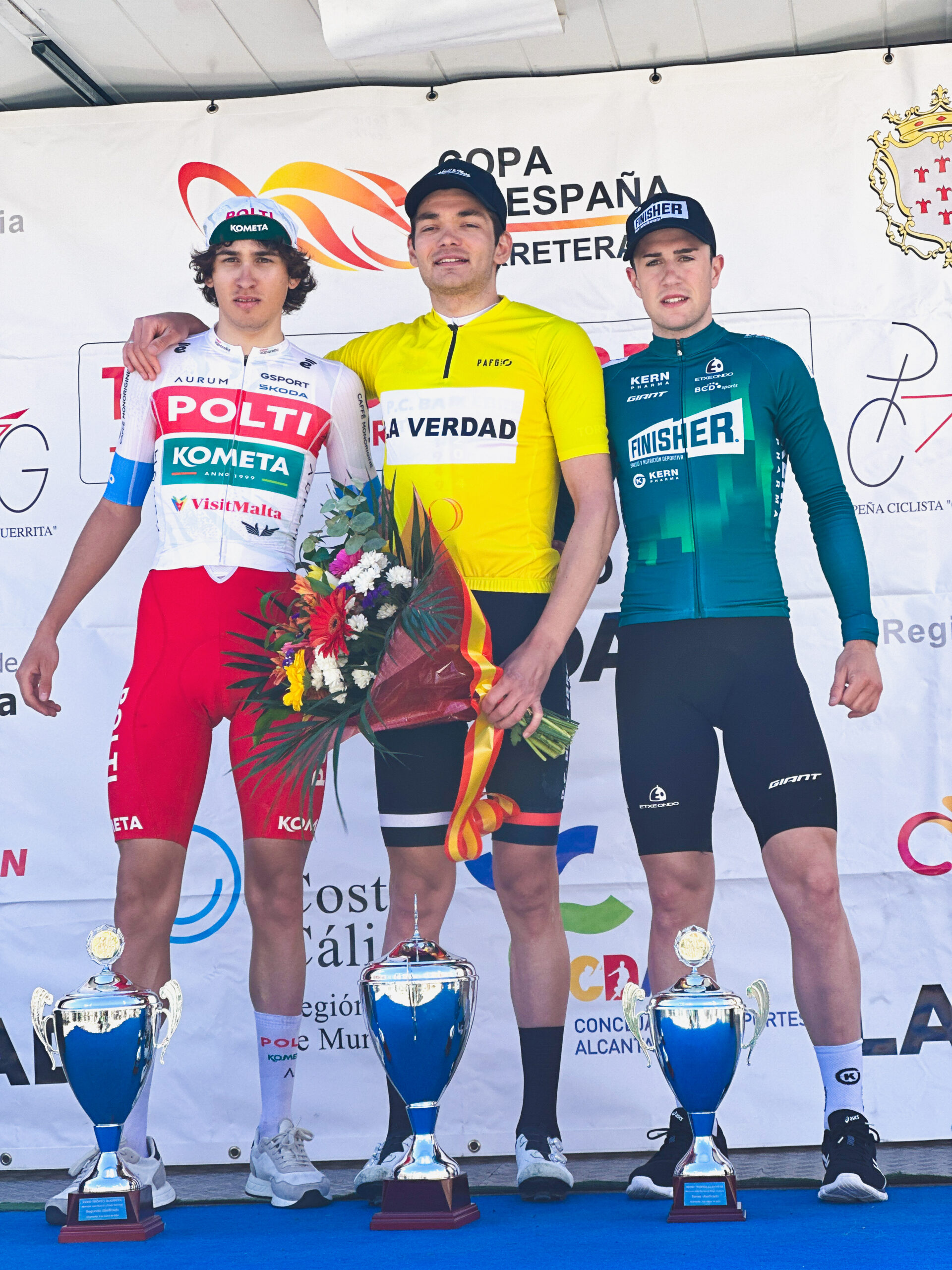 Podium Trofeo Guerrita Haimar Etxeberria Finisher