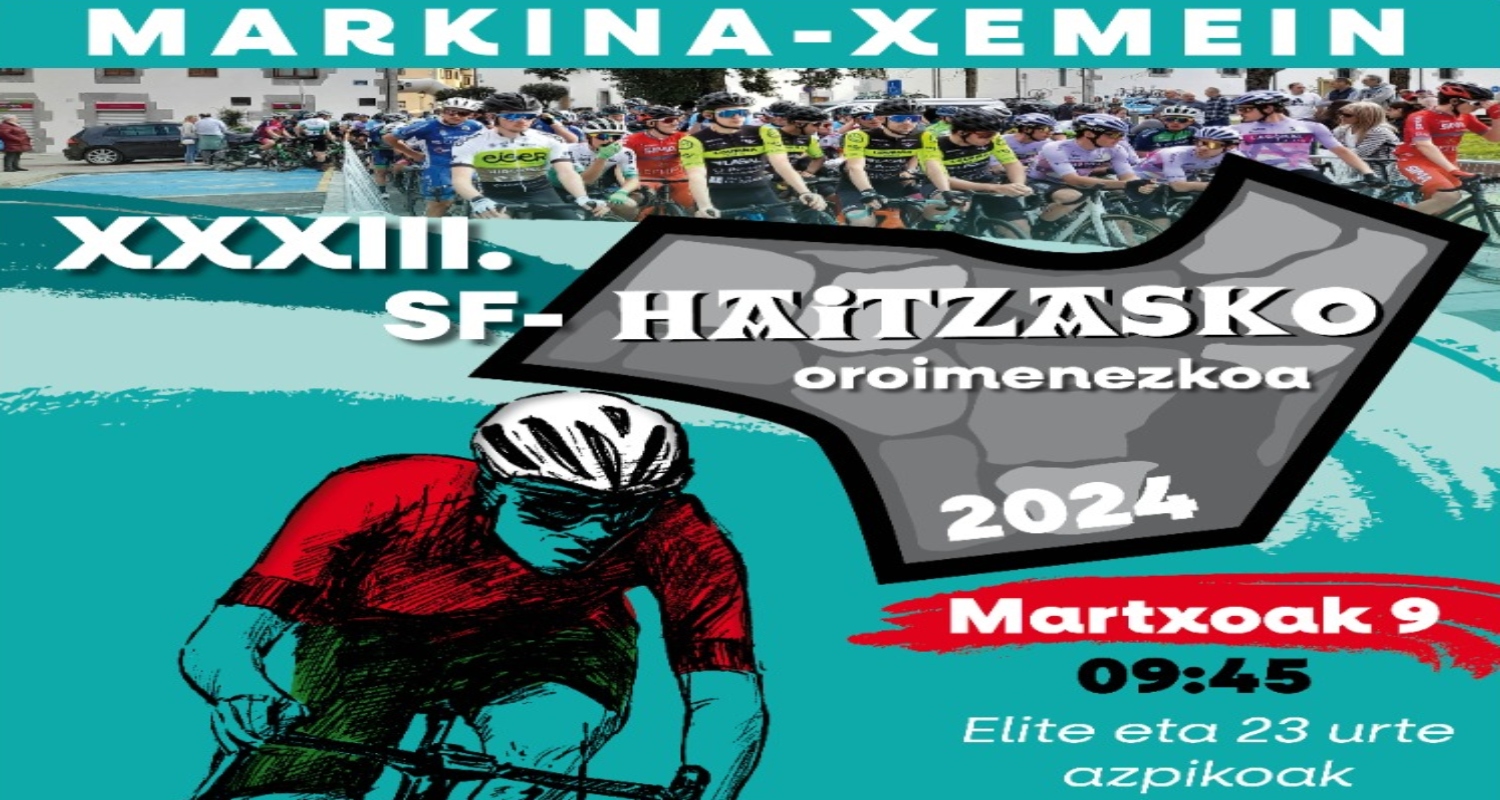 Markina-Xemein abre este sábado el primer doblete de carreras de la temporada en Euskadi