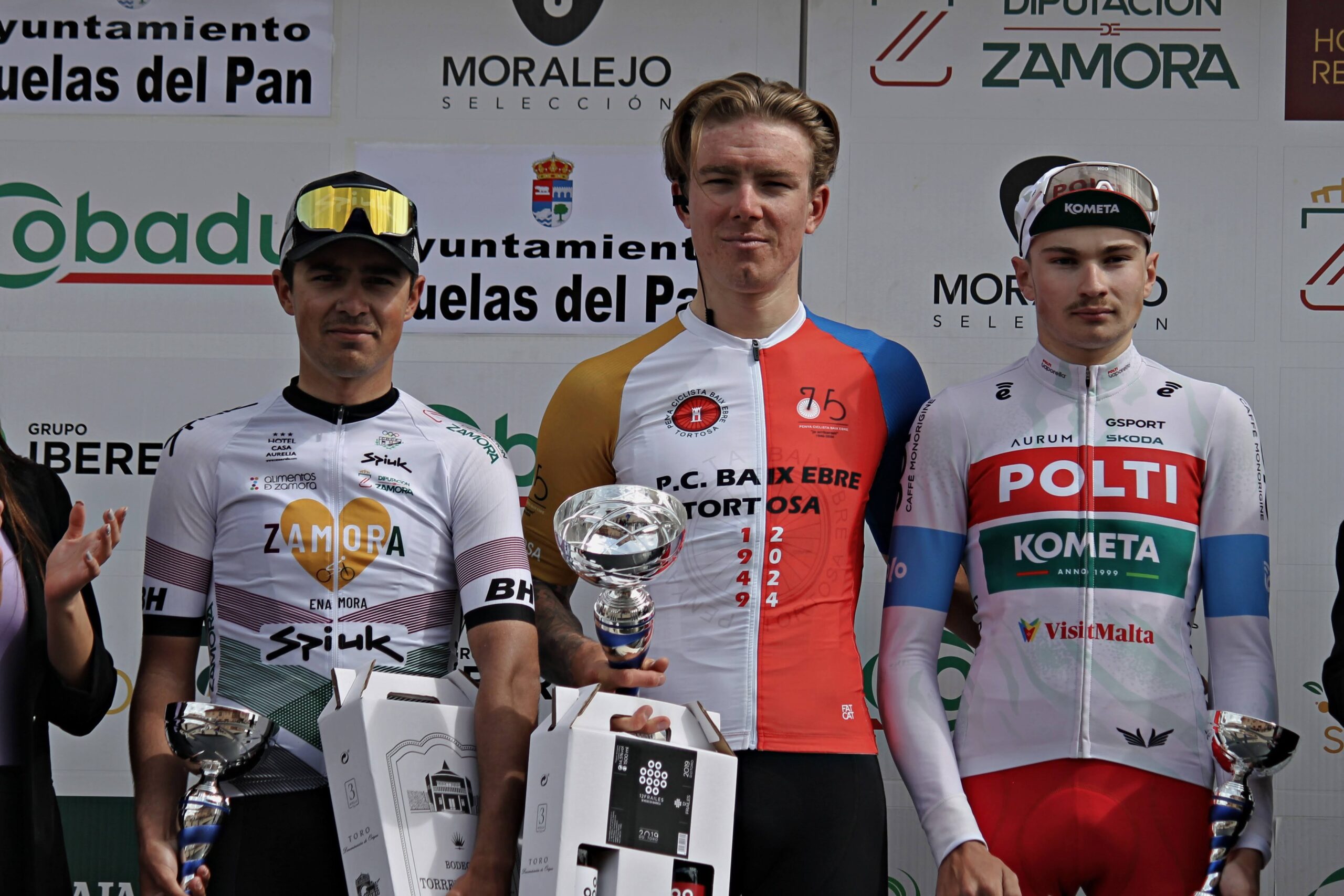 Óscar Rota, segundo en el Trofeo Caja Rural-GP San Jose 24 (Foto: @ZamoraEnaCyclng /CDC Zamora)