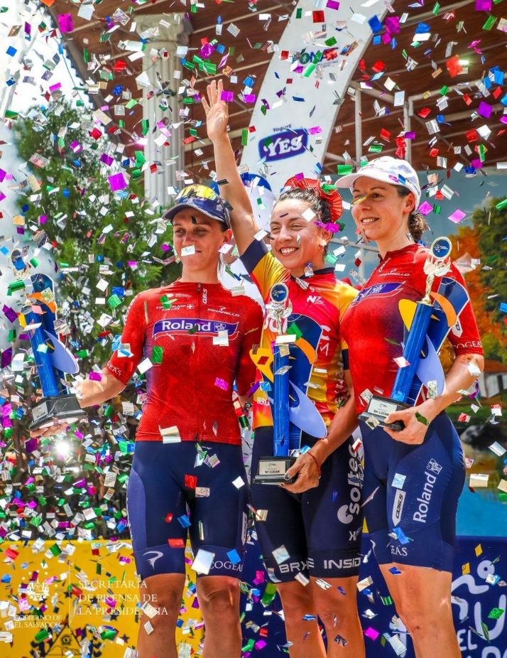 El Soltec Team Iberoamérica logra su primera victoria UCI con Aranza Villalón