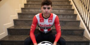 David Domínguez, ciclista del Aviludo-Louletano (Foto: Radio Sabadell)