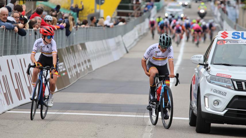 Los calambres impiden a Paula Ostiz pelear por el podio en el Piccolo Trofeo Binda