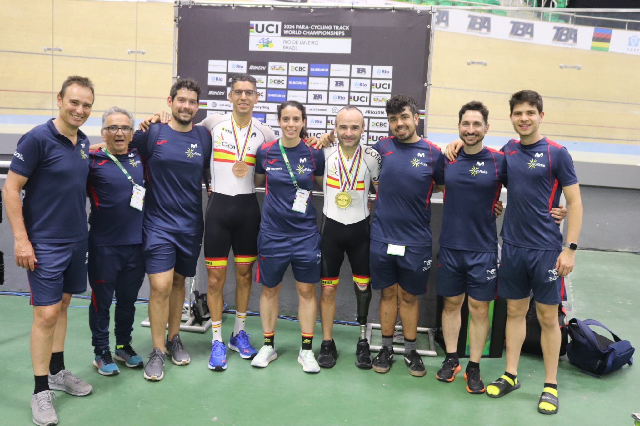 Ricardo Ten conquista 3 medallas en la jornada final del Campeonato del Mundo de Pista Paralímpico