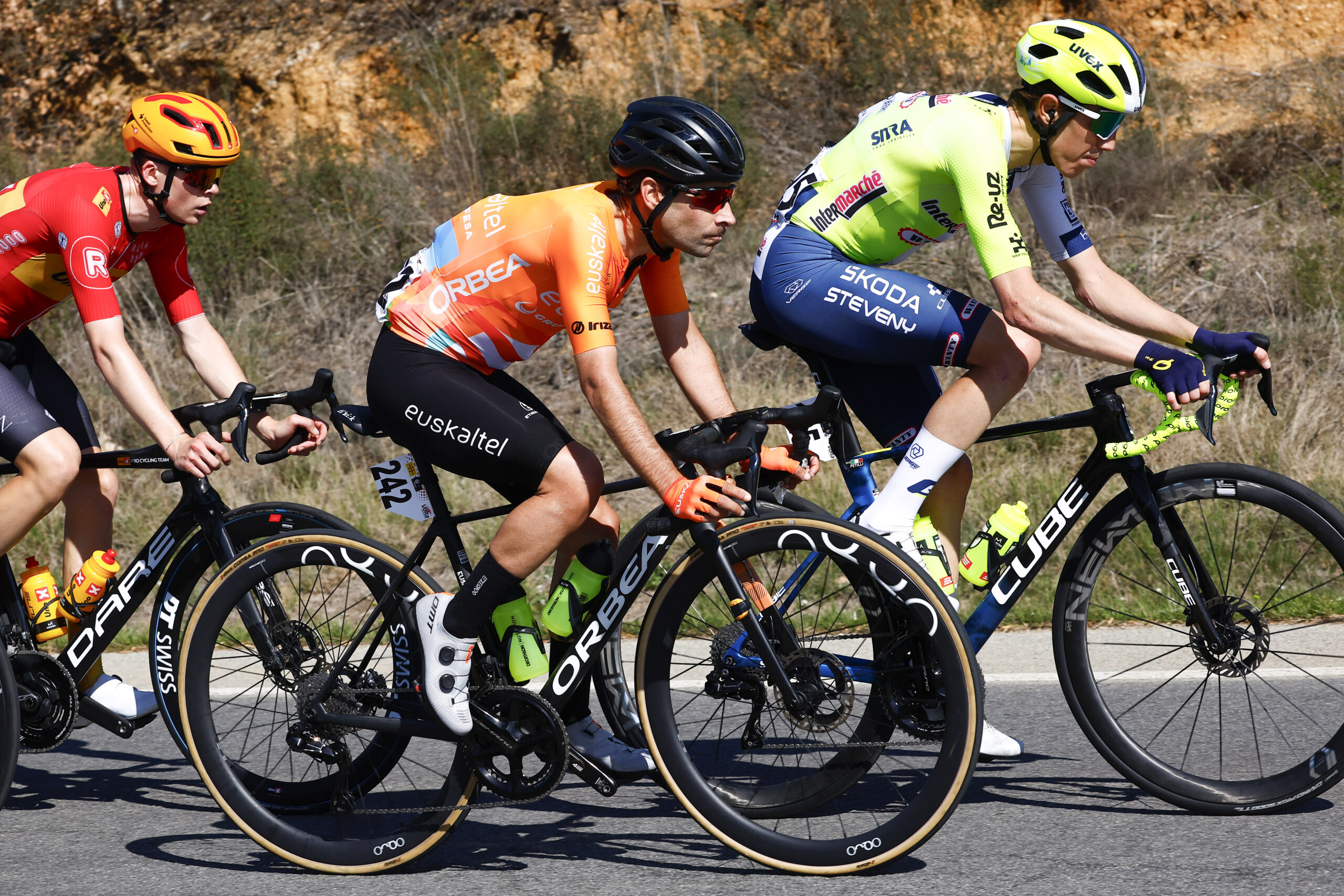 Mikel Bizkarra (Euskaltel - Euskadi) consigue el premio de la Combatividad en la etapa inicial de la Volta a Catalunya
