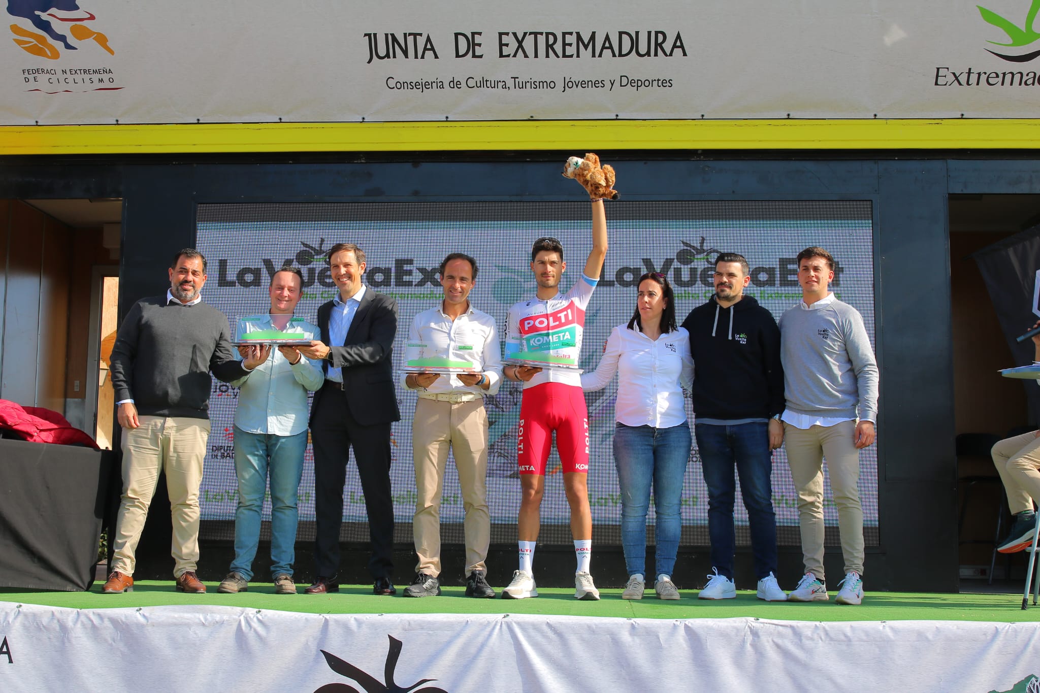 5ª posición y maillot de la regularidad para Pablo García (Polti Kometa) en la Vuelta a Extremadura