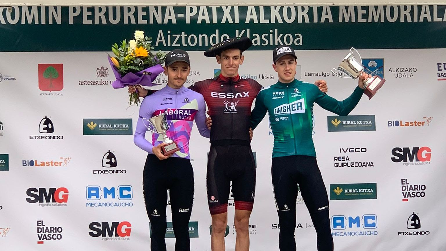 Pódium Aiztondo Klasika 2024