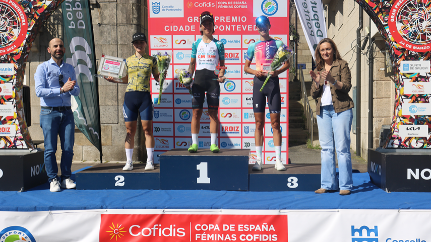 Irene Méndez (Eneicat) se alza con el triunfo en el Gran Premio Cidade de Pontevedra