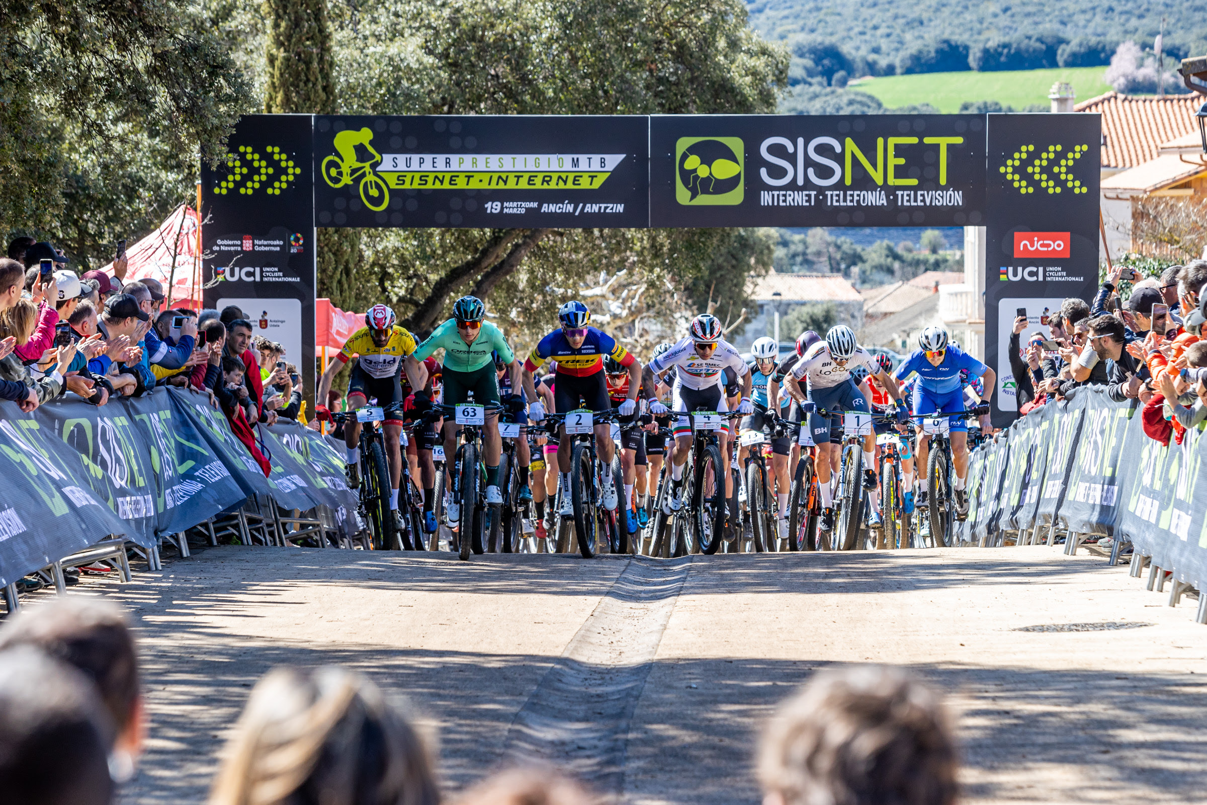 Ancín (Spain) – March 19, 2023 : SUPERPRESTIGIO MTB - ANCÍN. ©Zubiko Photo