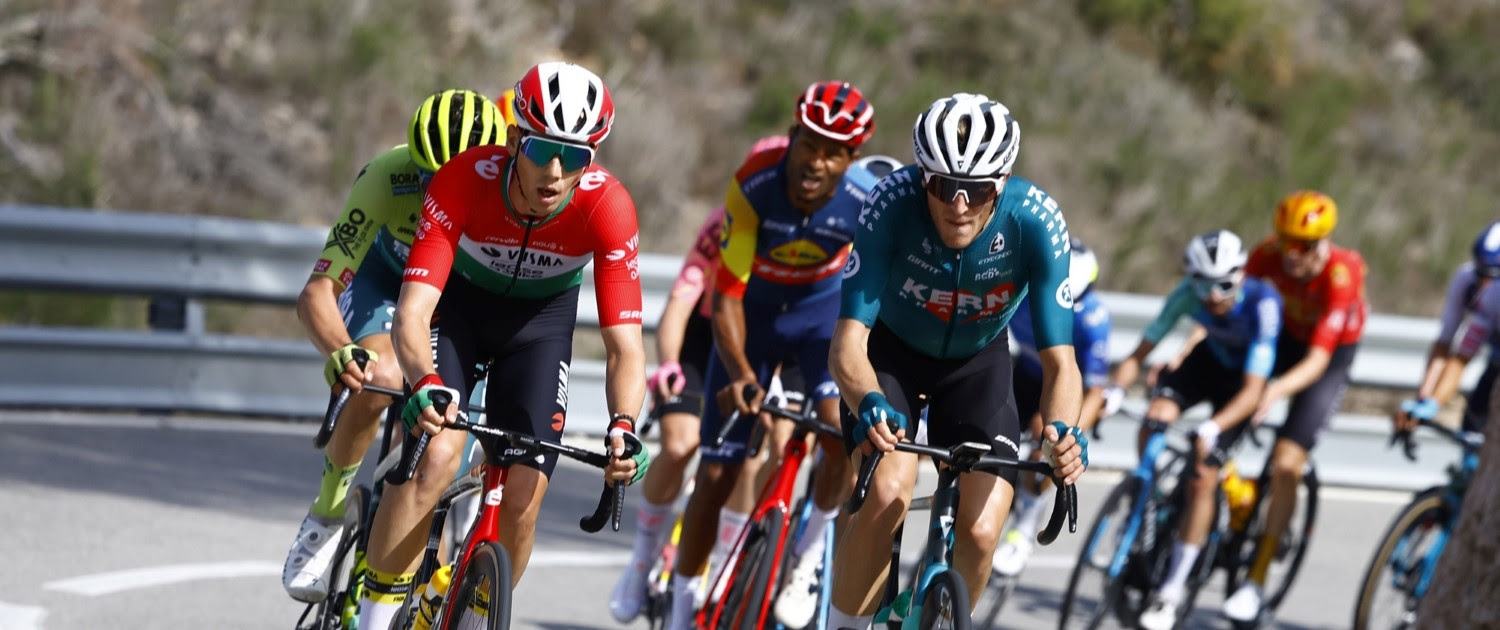 El Equipo Kern Pharma muestra garra en la Volta a Catalunya 2024