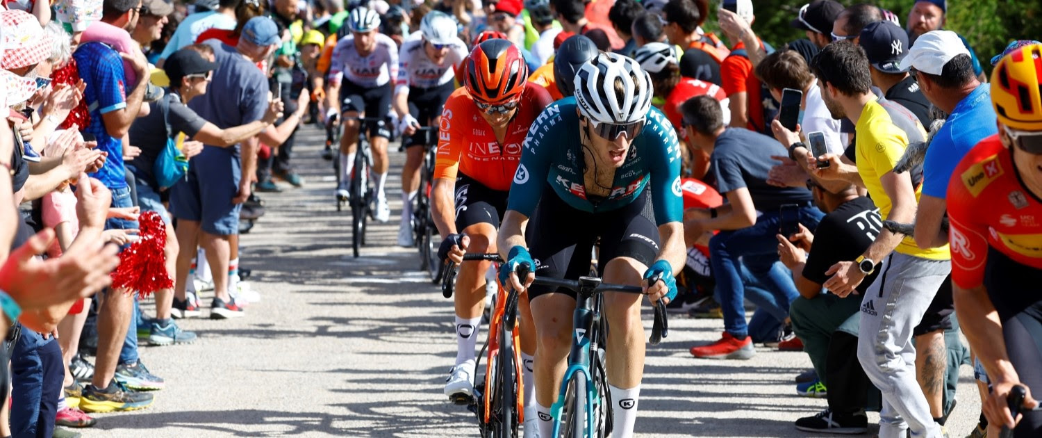 Día de infortunio para el Equipo Kern Pharma en la Volta a Catalunya
