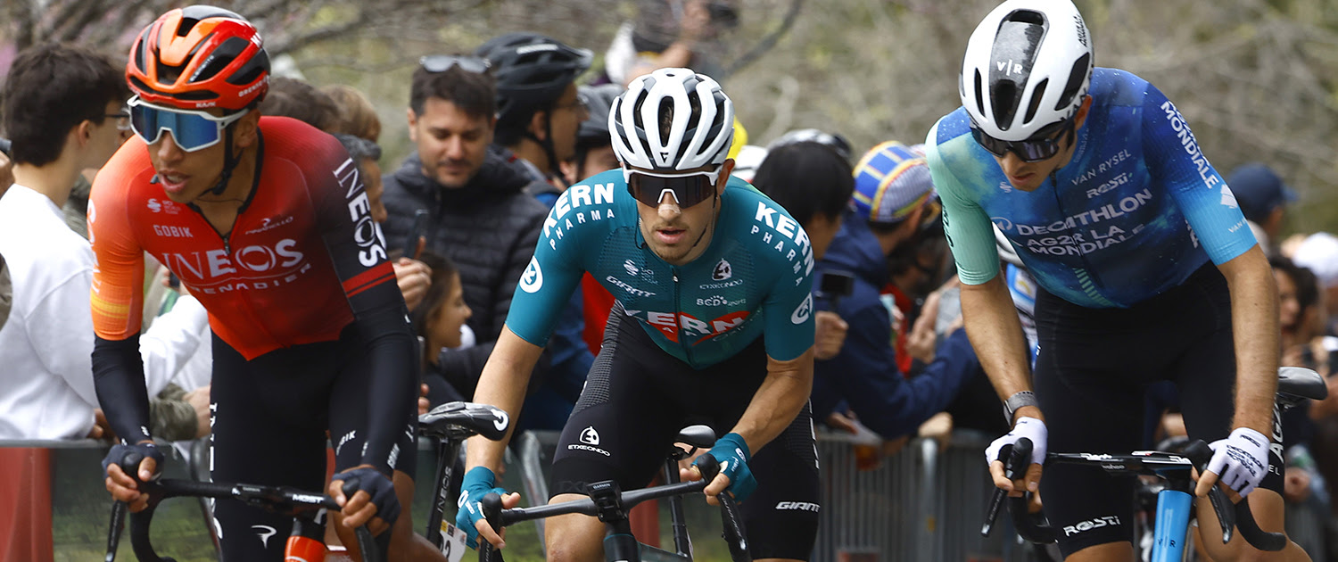 El Equipo Kern Pharma rinde a buen nivel en Volta a Catalunya y La Roue Tourangelle
