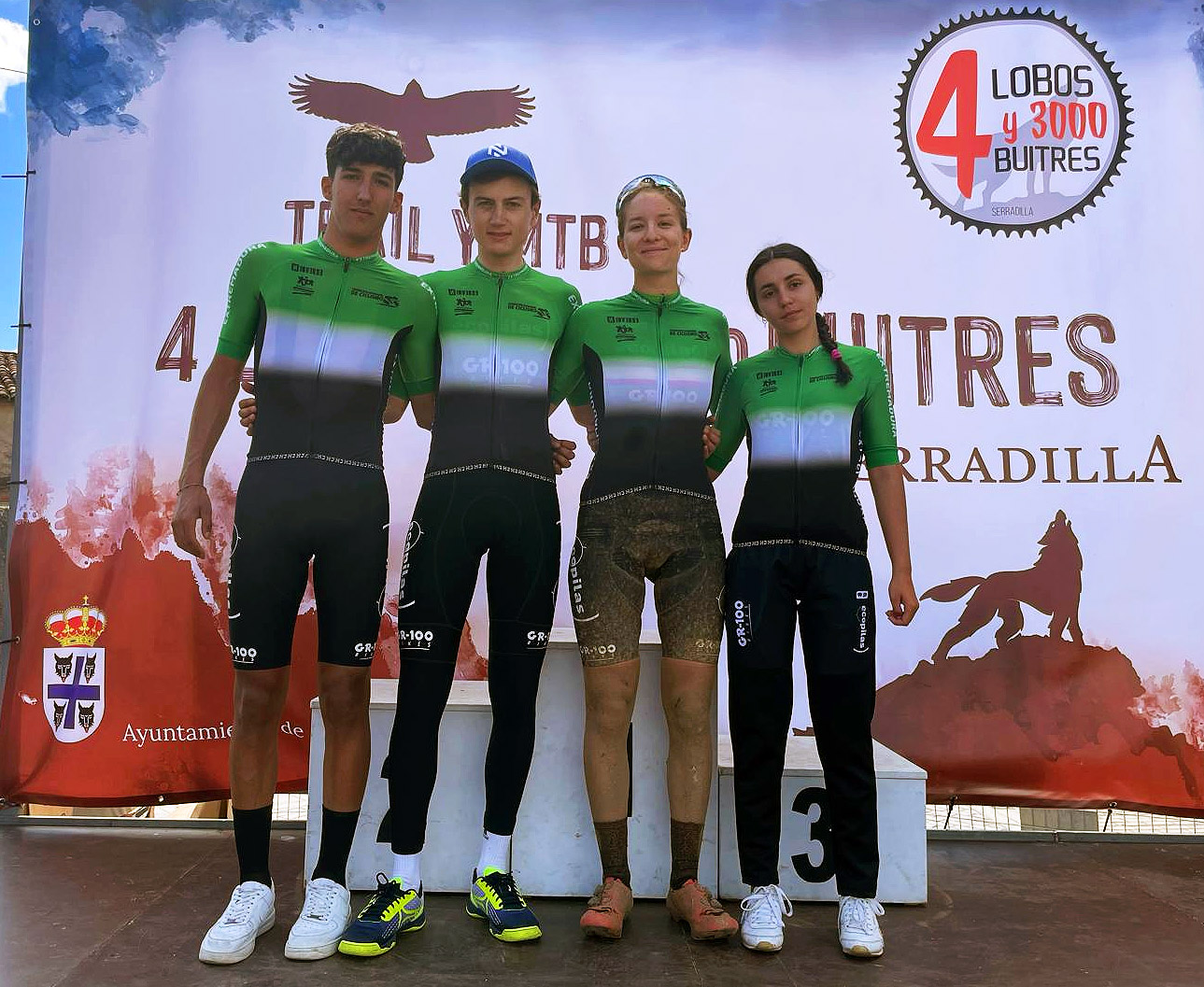Satisfacción en el Extremadura-Ecopilas por la consecución de cuatro títulos autonómicos de btt maratón
