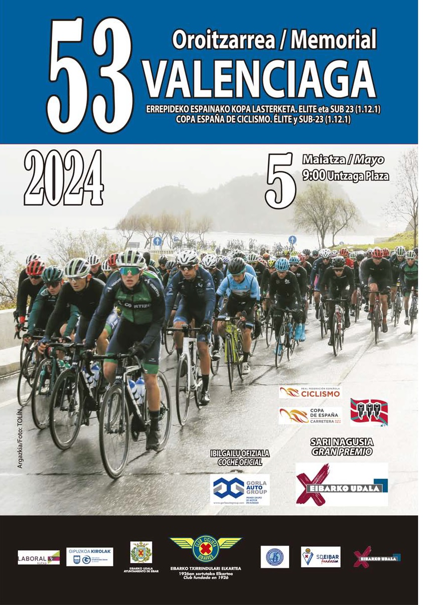 Cartel del 53 Memorial Valenciaga 2024