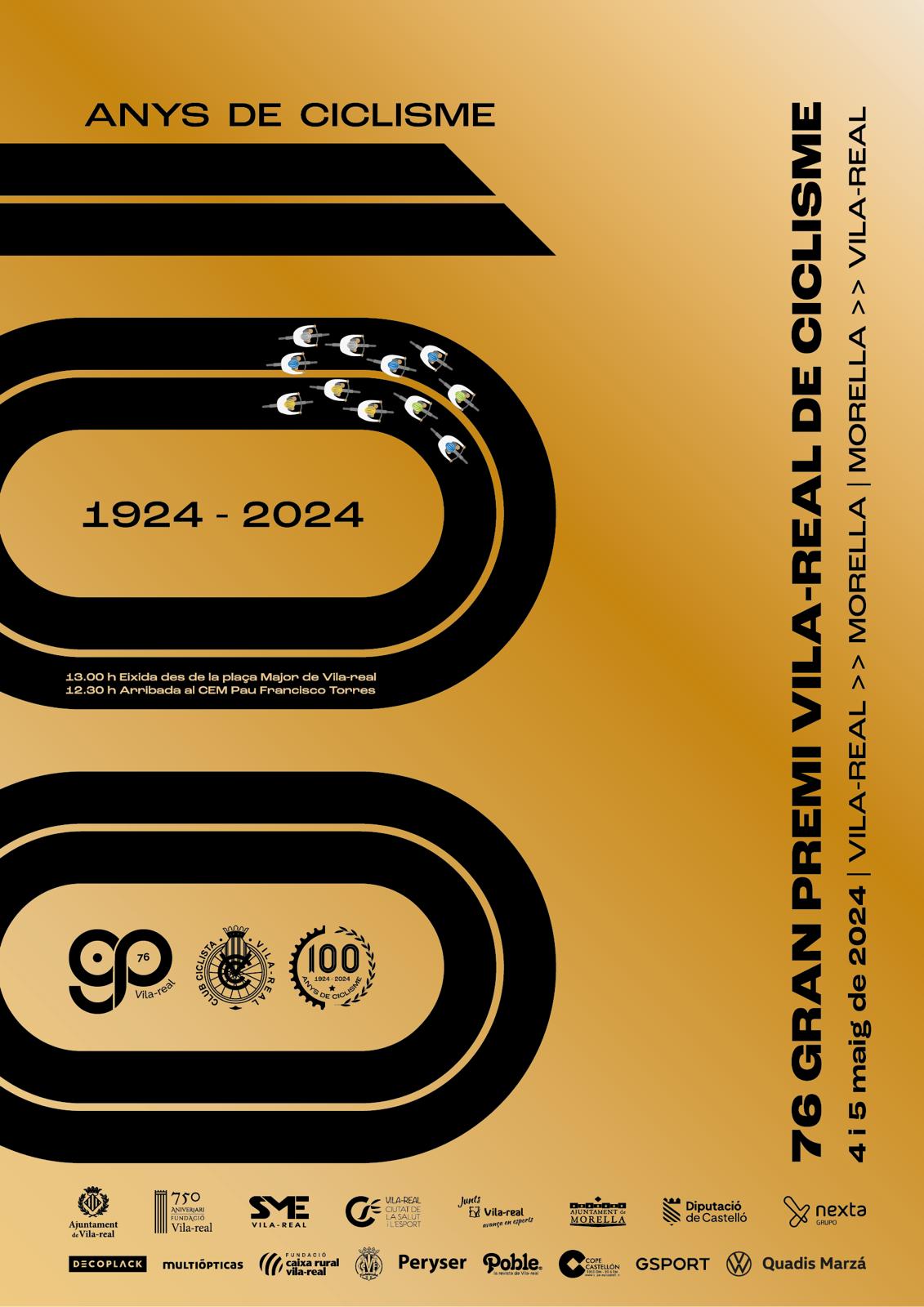 Cartel del GP Vila-real de Ciclisme 2024