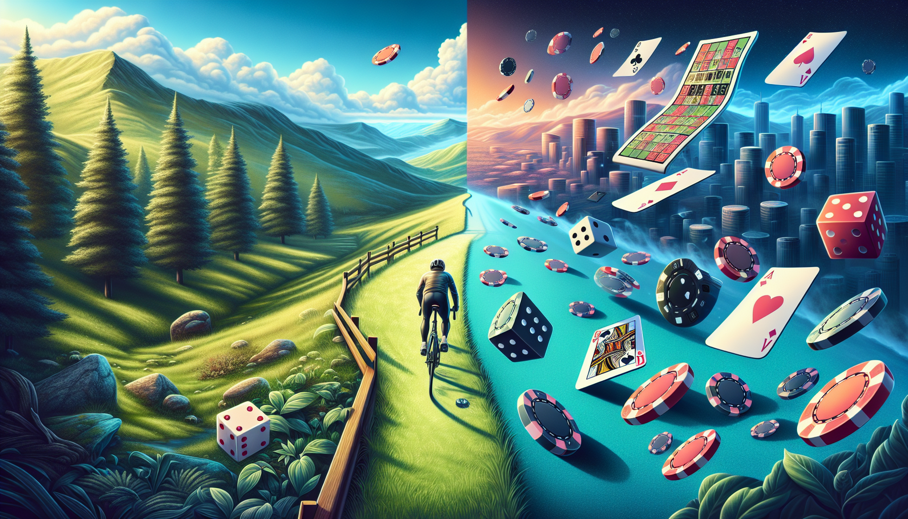 Emociones al límite: uniendo el mundo del ciclismo y los juegos de azar en línea